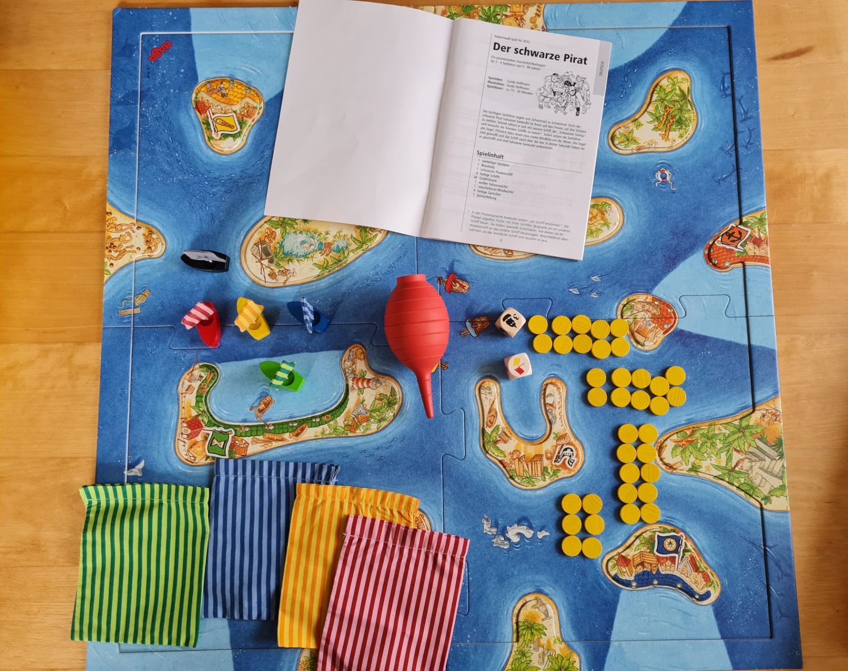 Haba Spiele: Der Schwarze Pirat (Haba) – Gebraucht aus Zürich von chralo 1