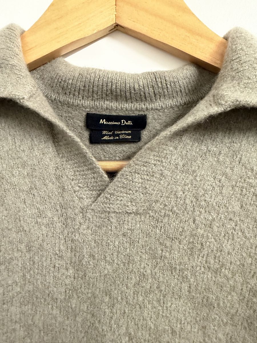 Maglioni & Felpe: Massimo Dutti sweater grey collar used condition – Usato da Bülach venduto da all_t6jh 1