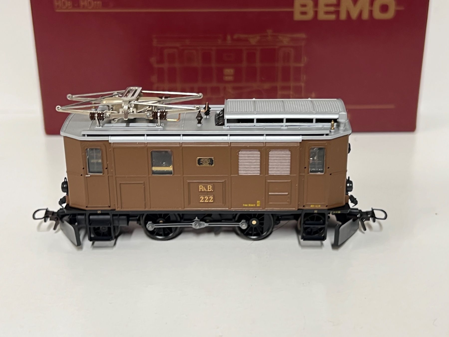 Bemo Modelleisenbahnen: Bemo Ge 2/4  der RhB 1256 122 – Neu (gemäss Beschreibung) aus Neuenhof von ludovicco