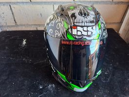 Motorradhelm IXS Design mit Visier gebraucht Zustand