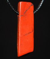 Halskette Z-322 – Rote Jade