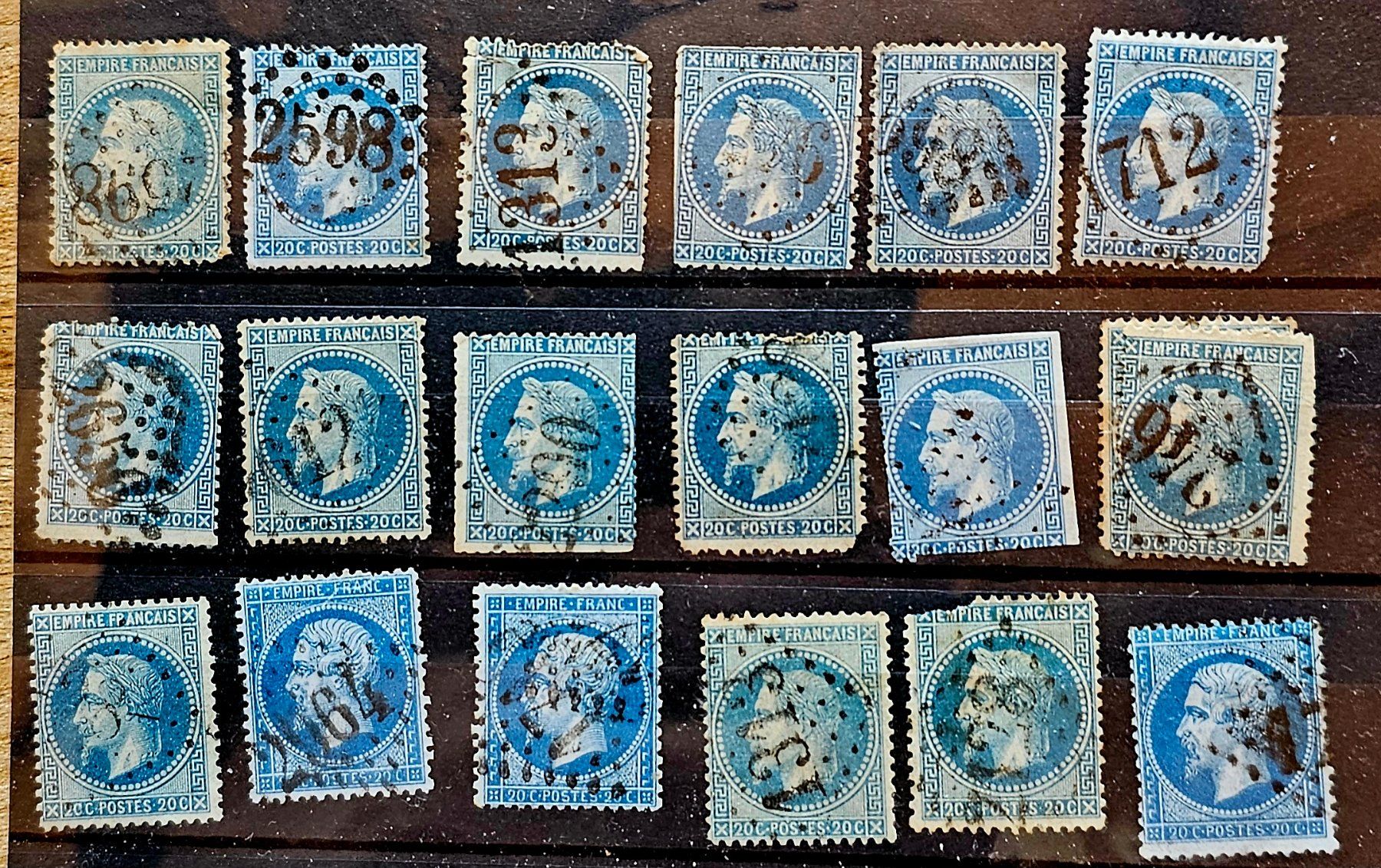 Alle Briefmarken: FRANCE classiques – Gebraucht aus Les Valettes von Nuba1