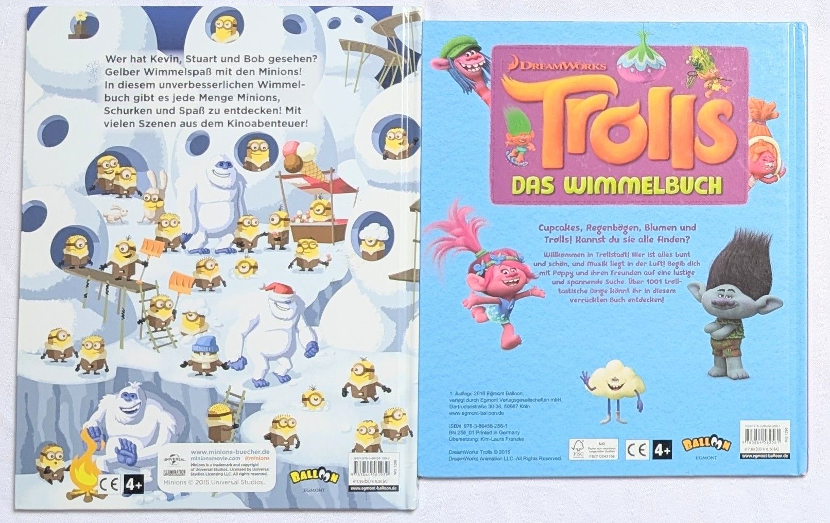 Livres: Minions & Trolls - Wimmelbuch - Bilderbücher – Neuf (Voir description) à Wängi par ABIZONE-86 2