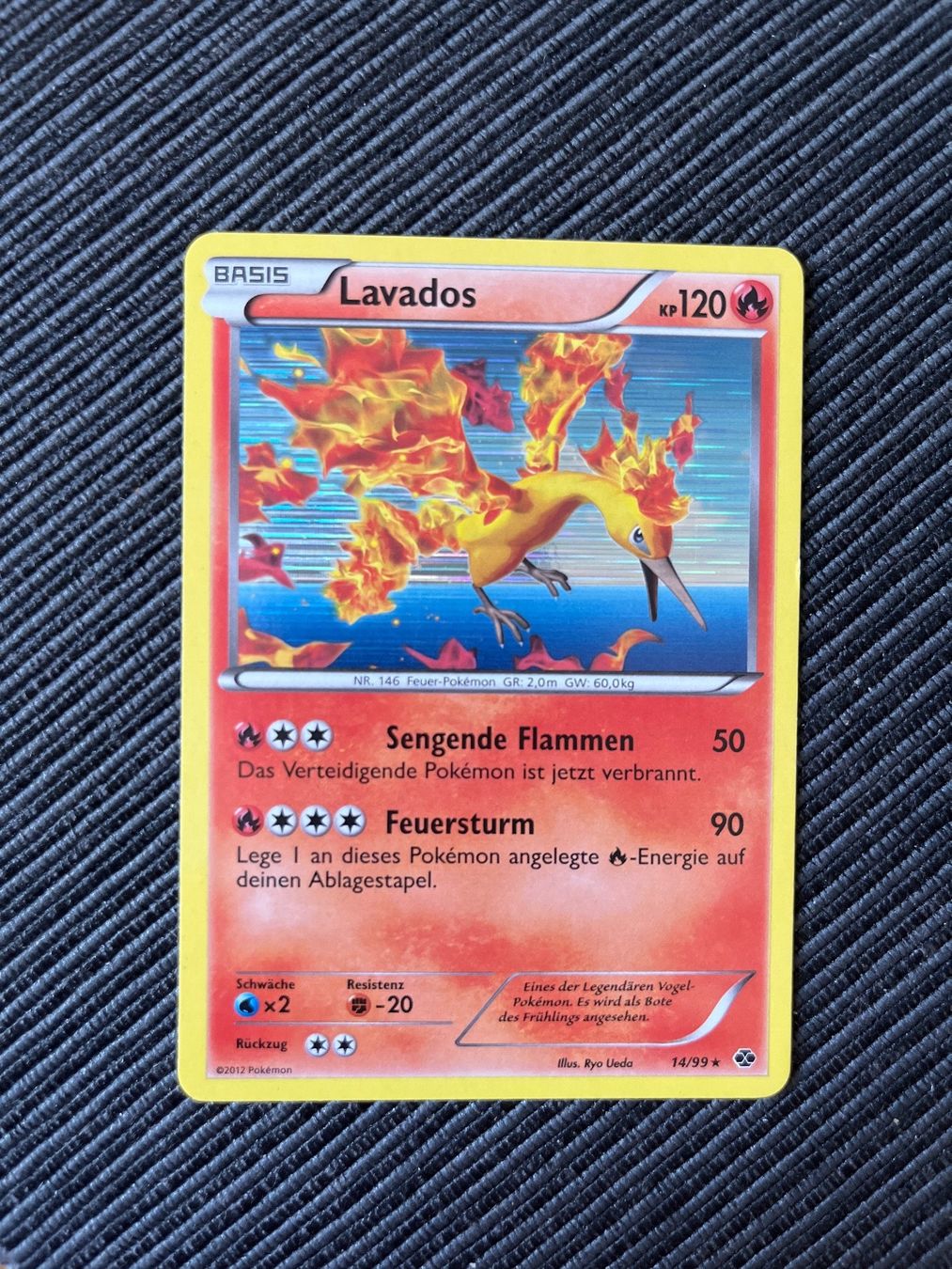 Pokémon Carte collezionabili: Pokemon Lavados Holo Black & White 2012 – Usato da Wabern venduto da Collectfun