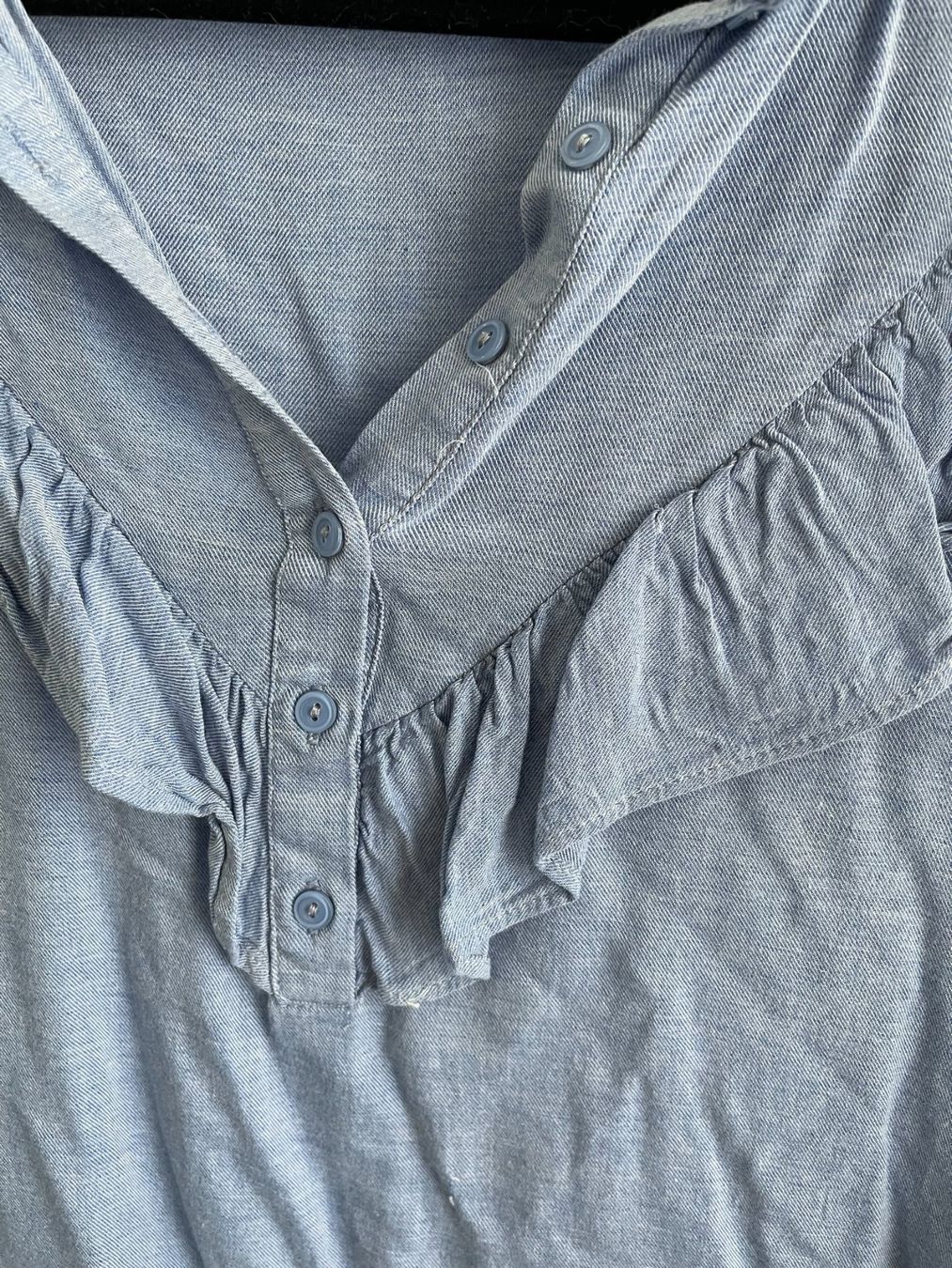 Zara Camicette: Zara hellblaue Bluse Gr XS Langarm – Usato da Bassersdorf venduto da Sandy456 2