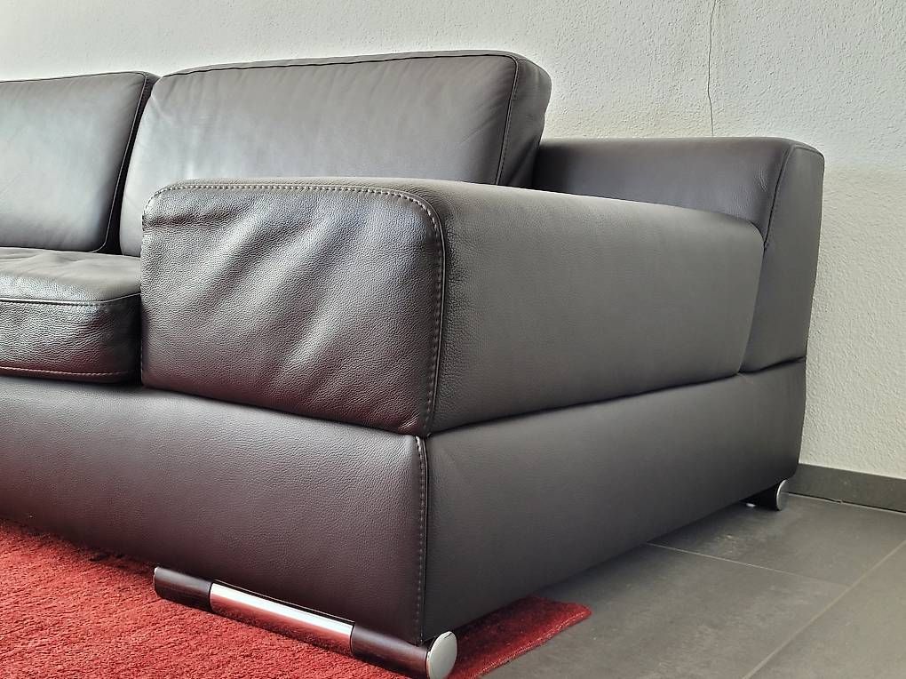 Divani: Leder-Ecksofa – Usato da Egerkingen venduto da hinundwieder01 3