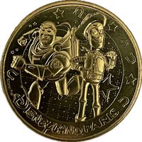 Médaille Souvenir Disneyland Paris - Toy's Story