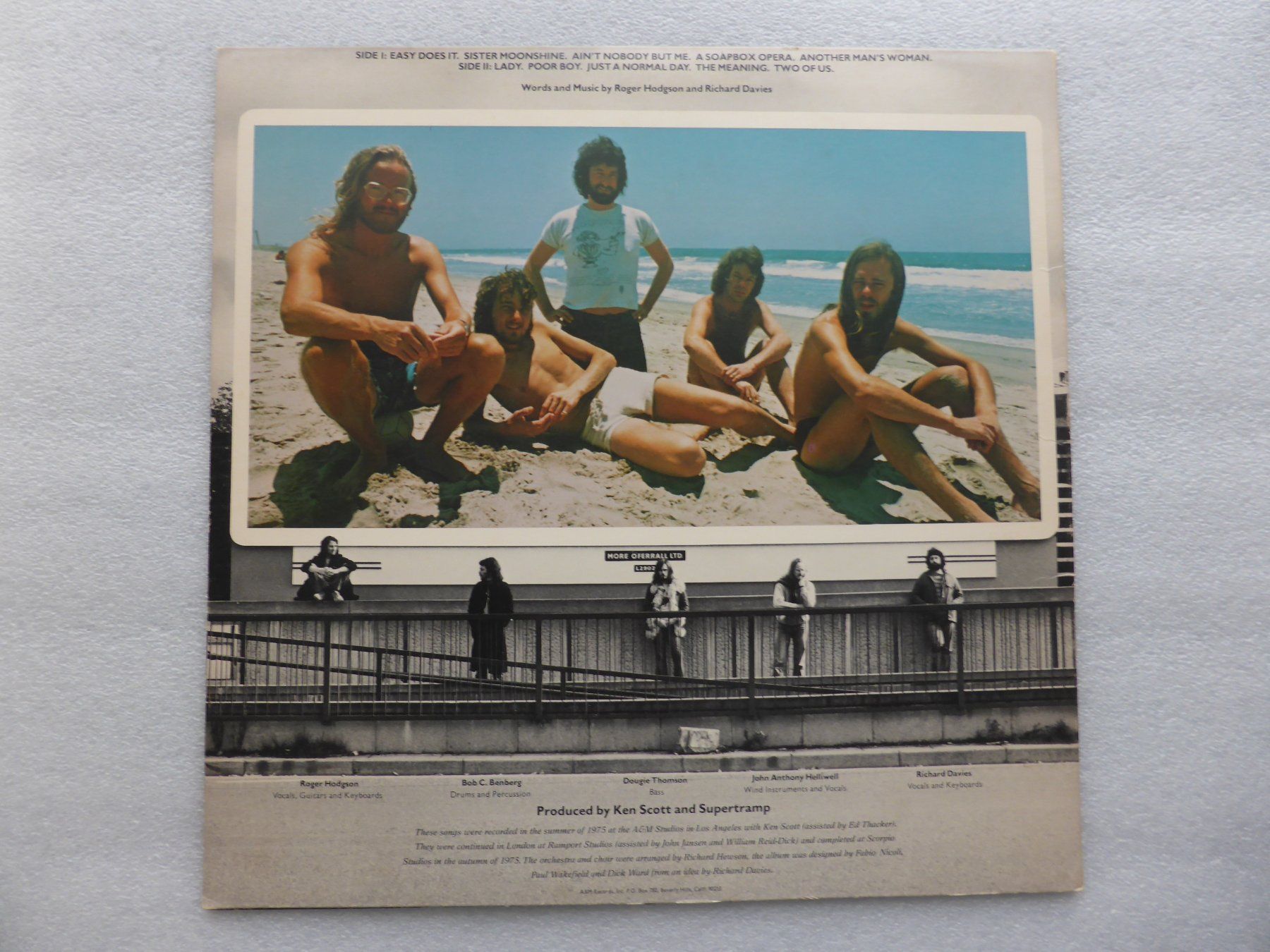 Schallplatten: VINYL  LP  SUPERTRAMP – Gebraucht aus Küssnacht am Rigi von Sunnestrahl 1