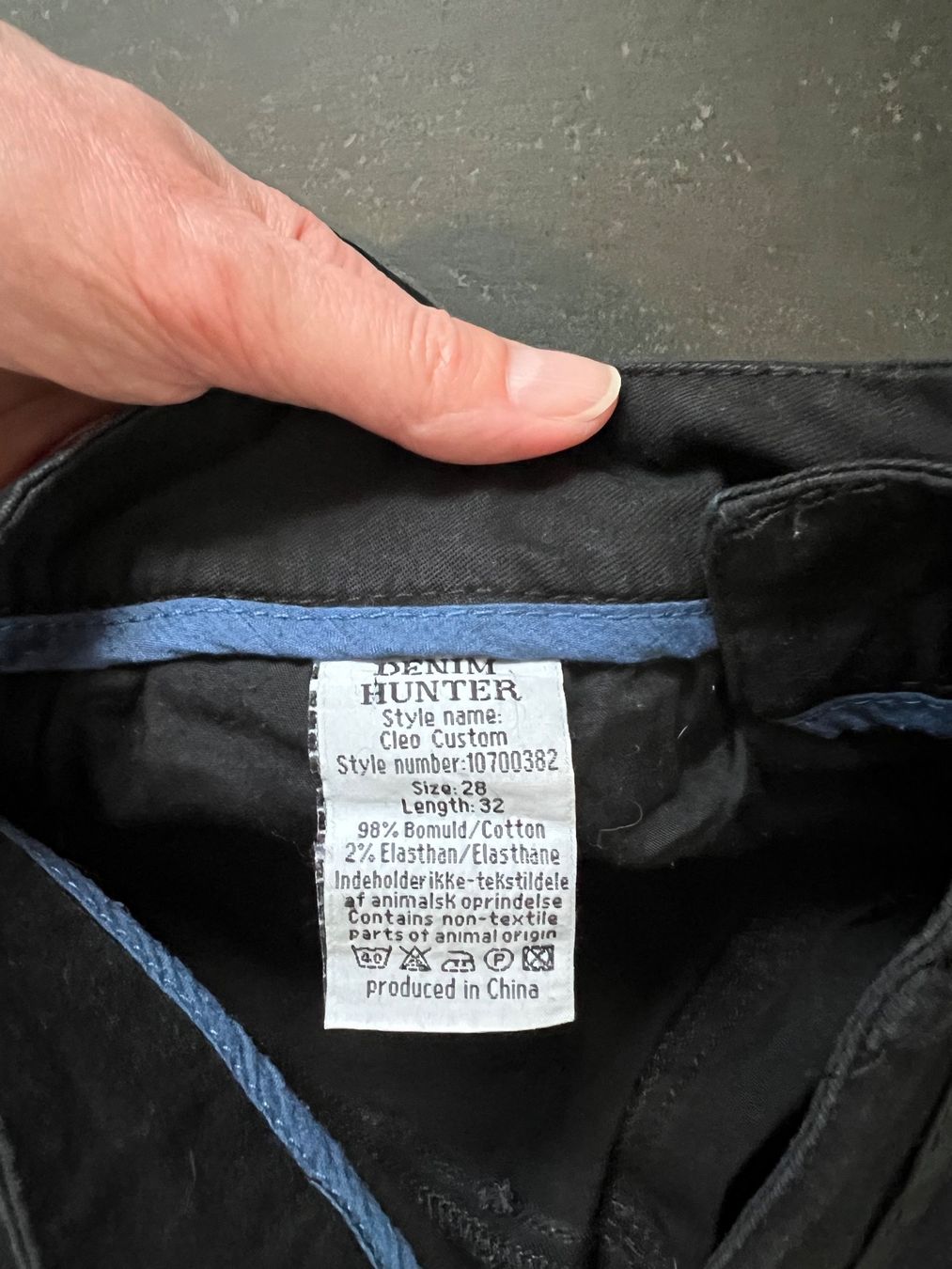 Jeans: Schwarze Denim Hunter Jeans – Nuovo (secondo la descrizione) da Inwil venduto da 27sonnenschein 3
