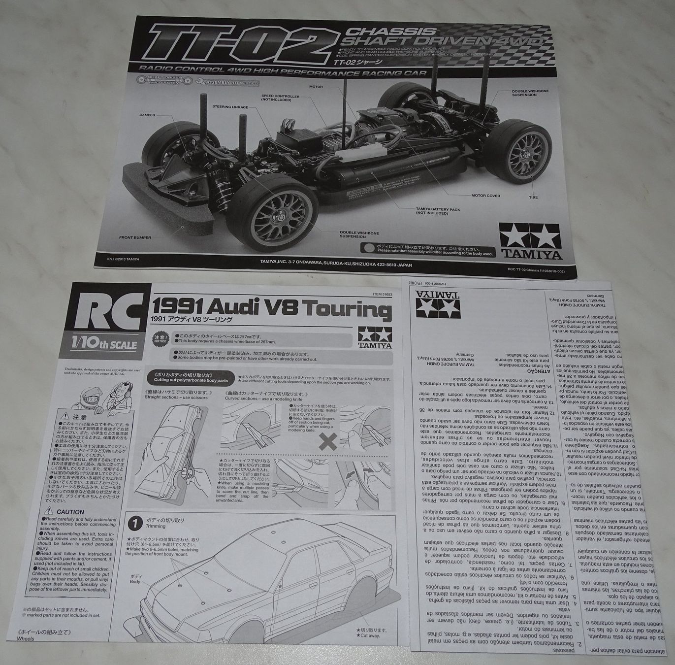 Tamiya Modellismo RC: RC-Auto Tamyia TT-02 / 1:10 – Nuovo (secondo la descrizione) da Melchnau venduto da Lhofer 5