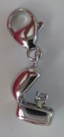 Silber charm - Verlobungsring im Etui ('Be mine')