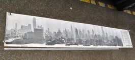 SWISSAIR EXPO 1967 MONTREAL 255X42cm!! Riesen Poster