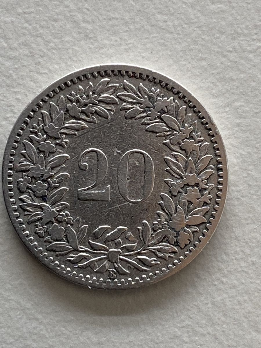 Alle Münzen: CHF 0.20 - 1900 – Gebraucht aus Payerne von Mike1682 1