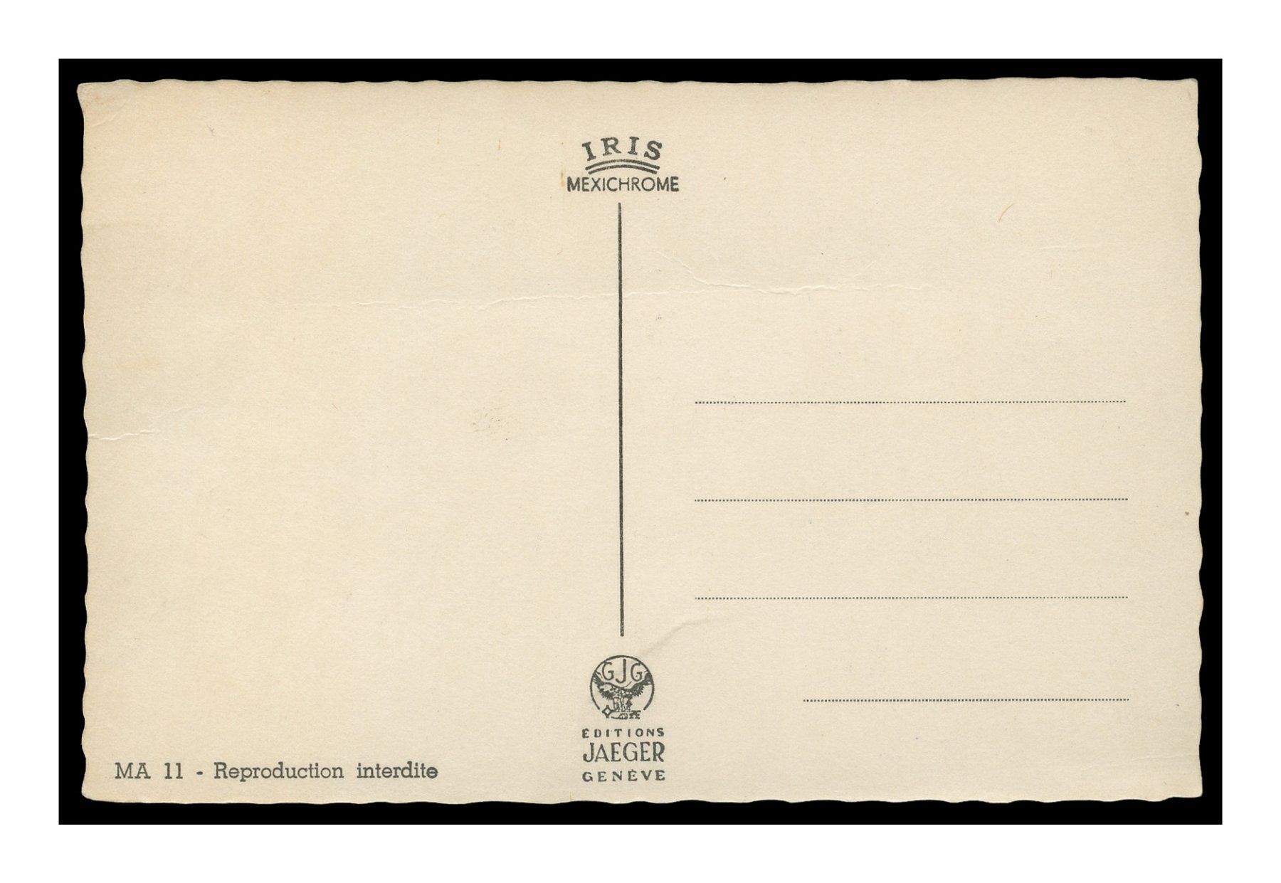 Cartoline postali: MARTIGNY - 1950 "4 Multi-Vues" – Usato da Onex venduto da gonsla01 1