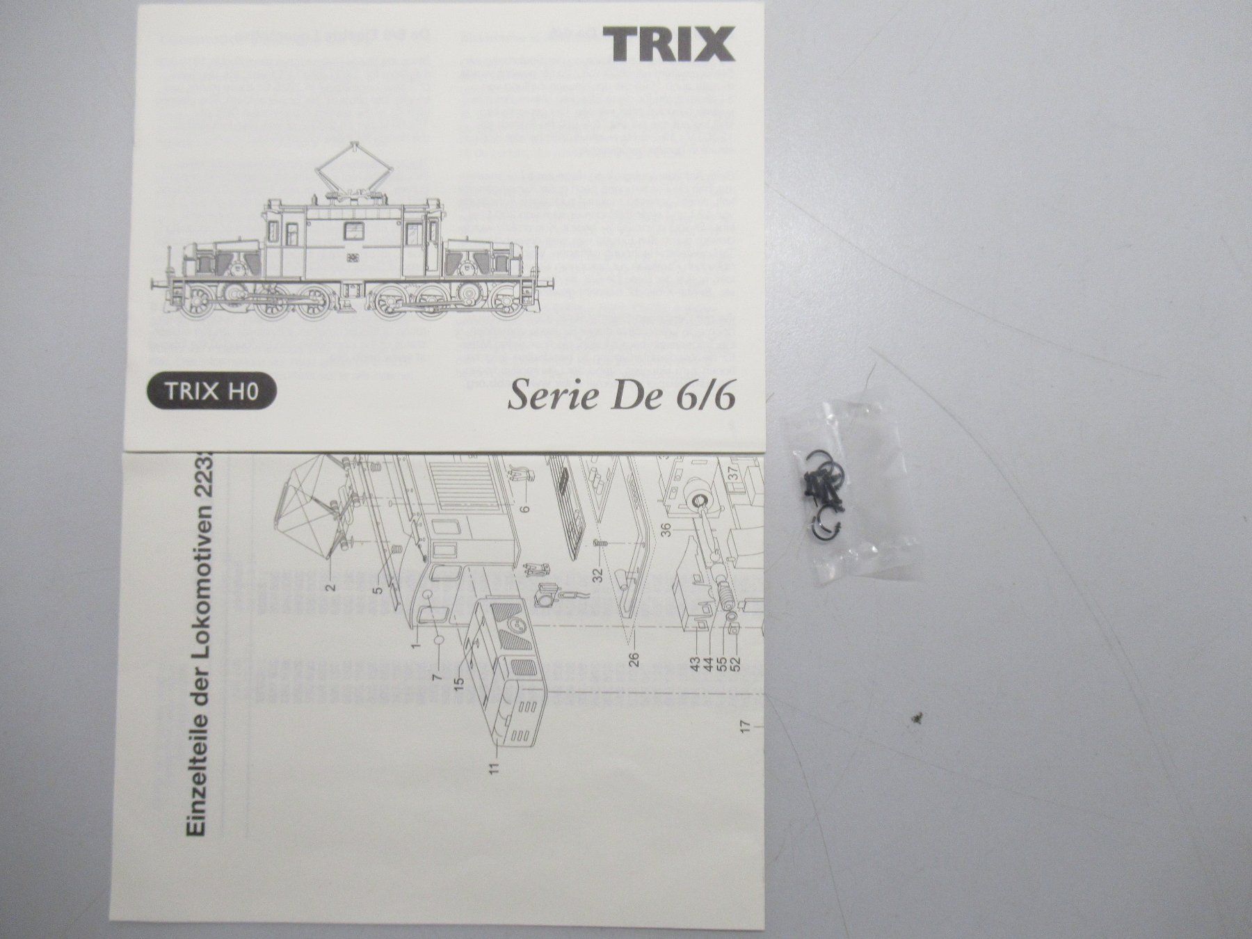 Locomotive Trix 22329 - BR De 6/6 Crocodile SBB-CFF - Époque III - Analogique