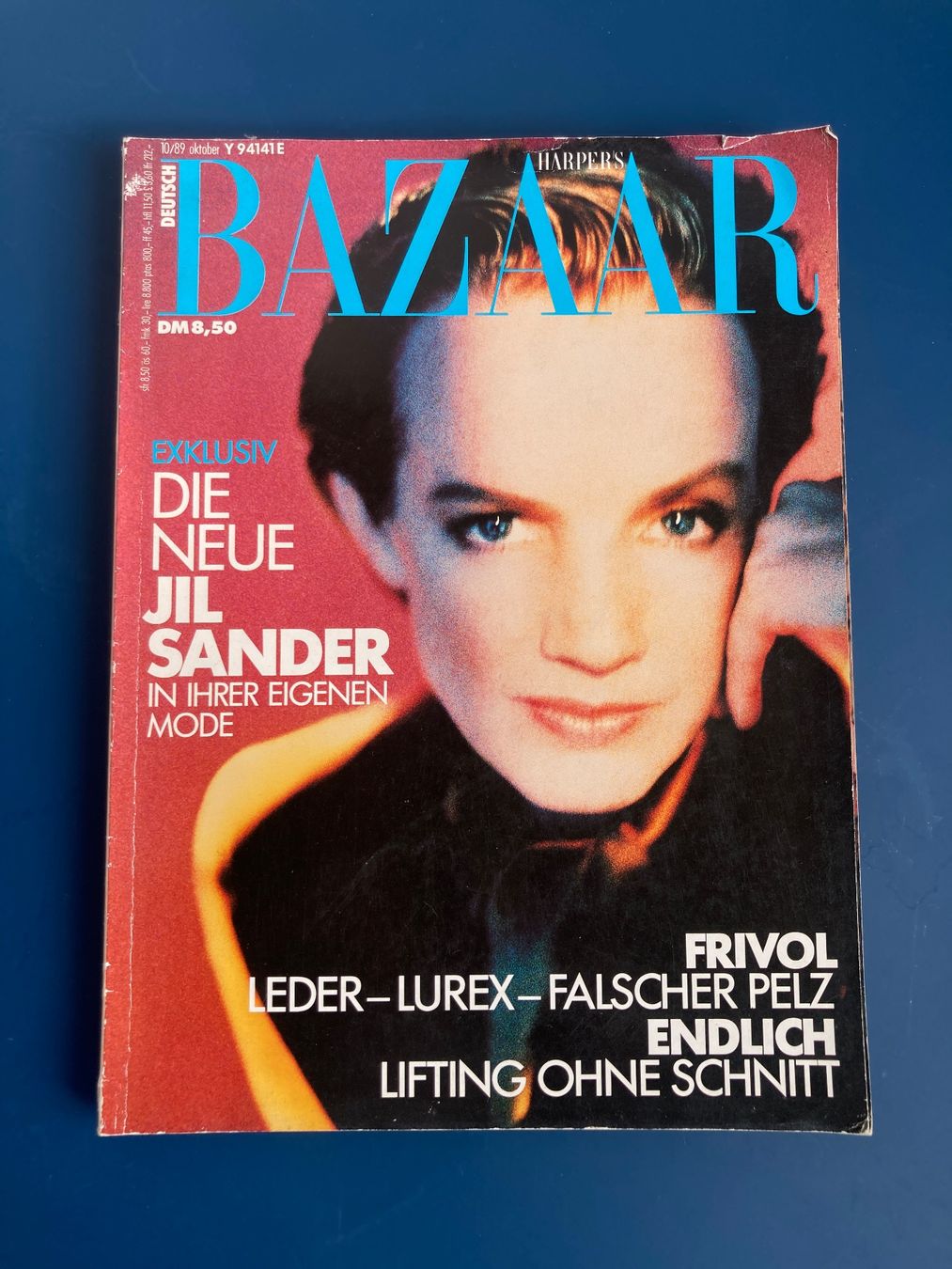 Riviste & Magazine: Bazaar Deutsch 1989 Mode Lifestyle Design Jil Sander – Usato da Aarwangen venduto da nemkin61