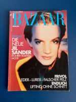 Bazaar Deutsch 1989 Mode Lifestyle Design Jil Sander