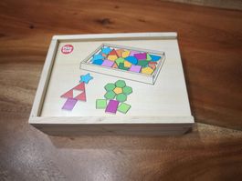 magnetische Formen Holz-Lernspiel / Formen-Spiel