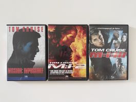 DVD Mission Impossible 1, 2, 3 - M:I, DE ENG, Tom Cruise, MI