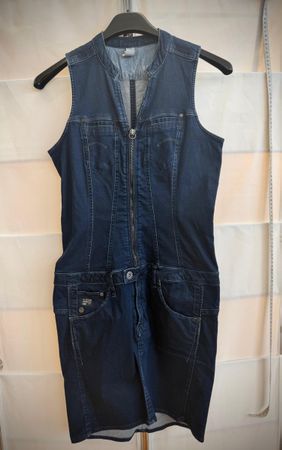 G-Star Raw Jeanskleid, Grösse M, Dunkelblau, Top Zustand!