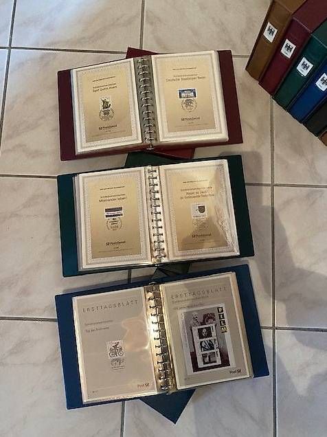 Tutti i francobolli: Albums Erstagsblatt Deustchepost 1980-2000 – Usato da Denges venduto da manuelfelder64 3