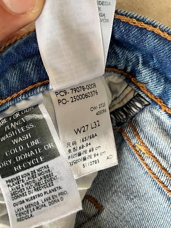 Jeans: Levis Ribcage Straight W27 L32 – Usato da Bern venduto da ani_k8vn 3