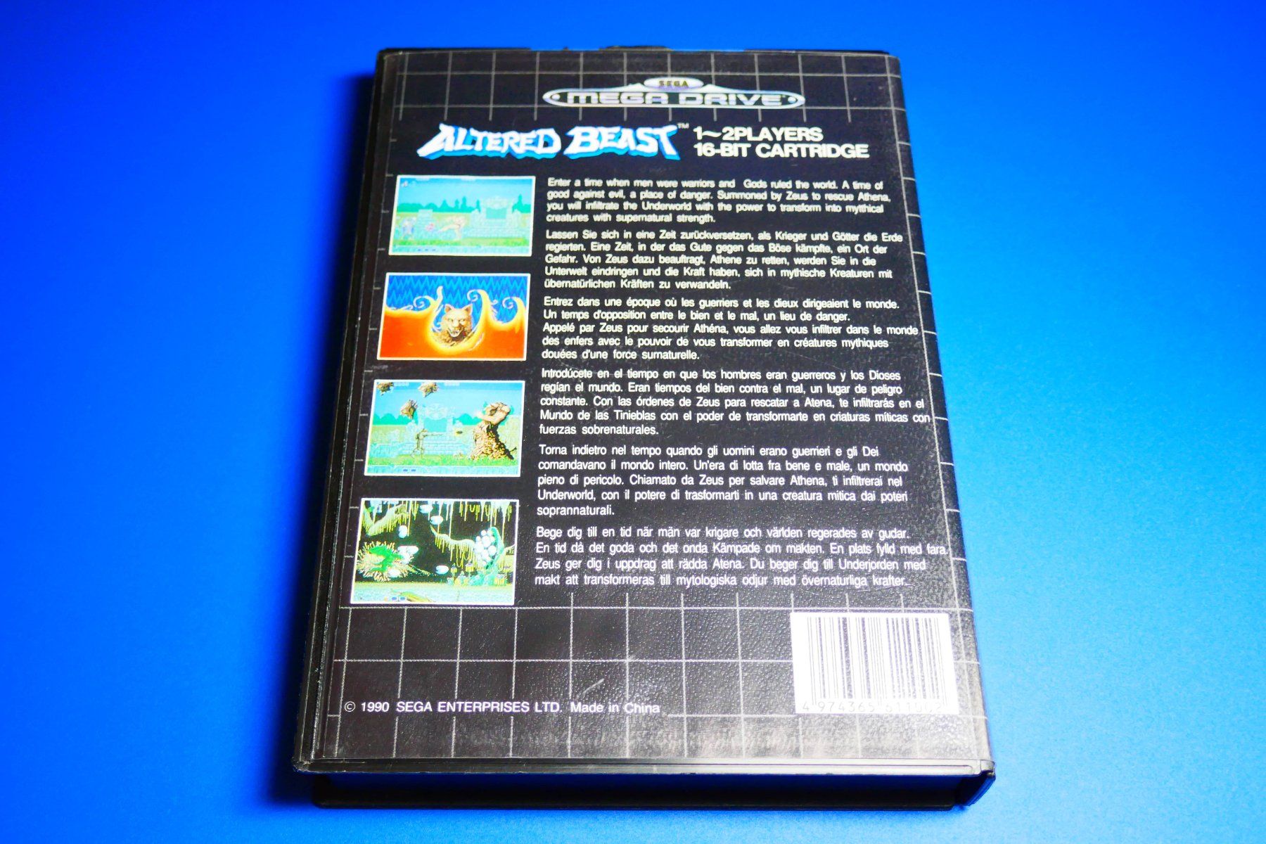 Sega Giochi: Altered Beast - Sega Mega Drive – Usato da Vuarrens venduto da Espace-Retro 5
