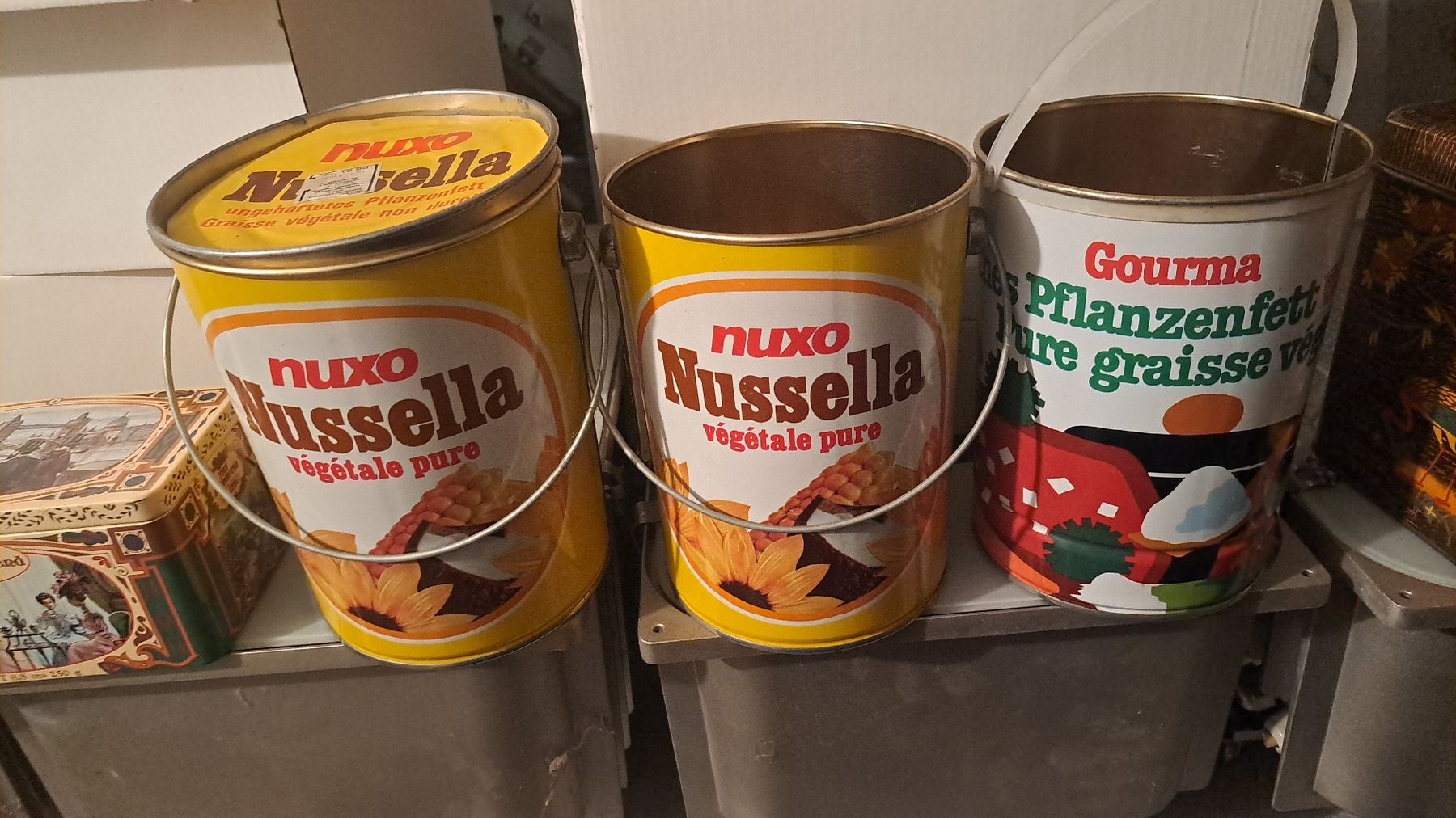 Altre Stoviglie: diverse blechdosen alt antik – Usato da Oberegg venduto da danni-1985 5