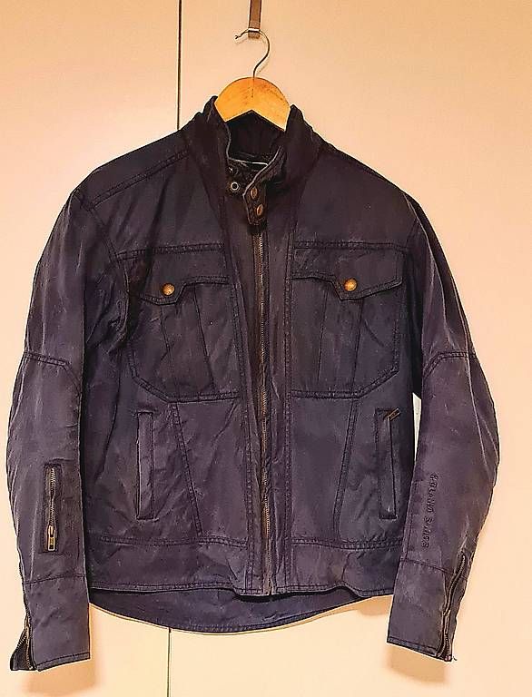 Giacche: Roland Sands Tracker Wachs Motorrad Jacke – Usato da Stäfa venduto da haararchitect1970 1