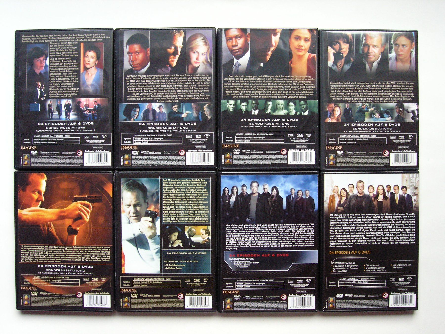 Tutti i DVDs: Kiefer Sutherland 24 DVD Collection inkl. Redemption – Usato da Zuzwil SG venduto da vette13 1