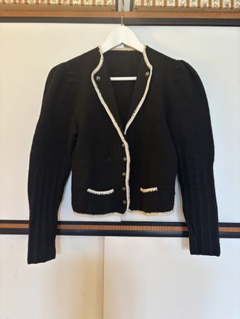 Jaquette vintage en laine XS