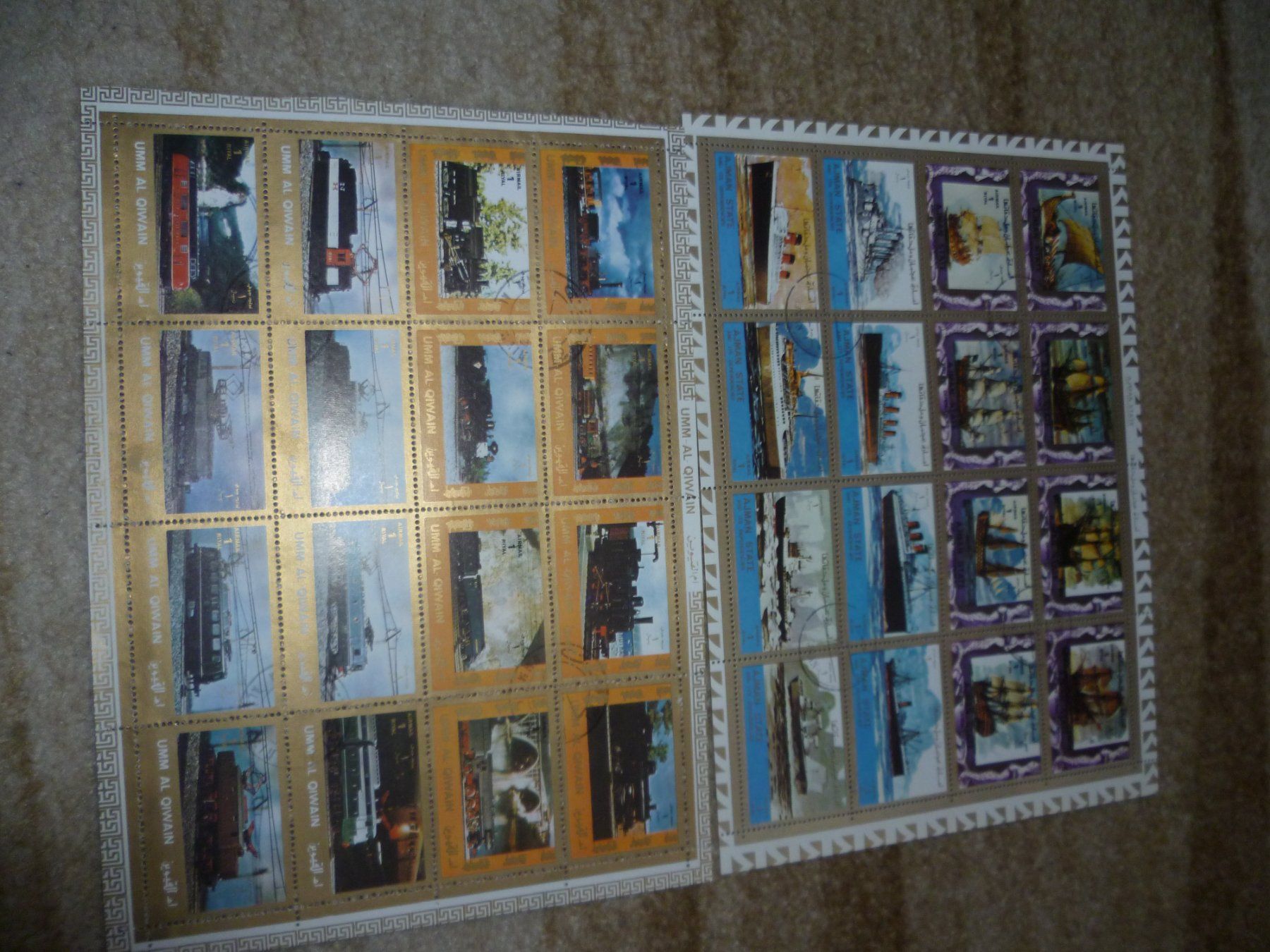 Tous les timbres: thème transport – D'occasion à Corcelles-Payerne par mao06 1