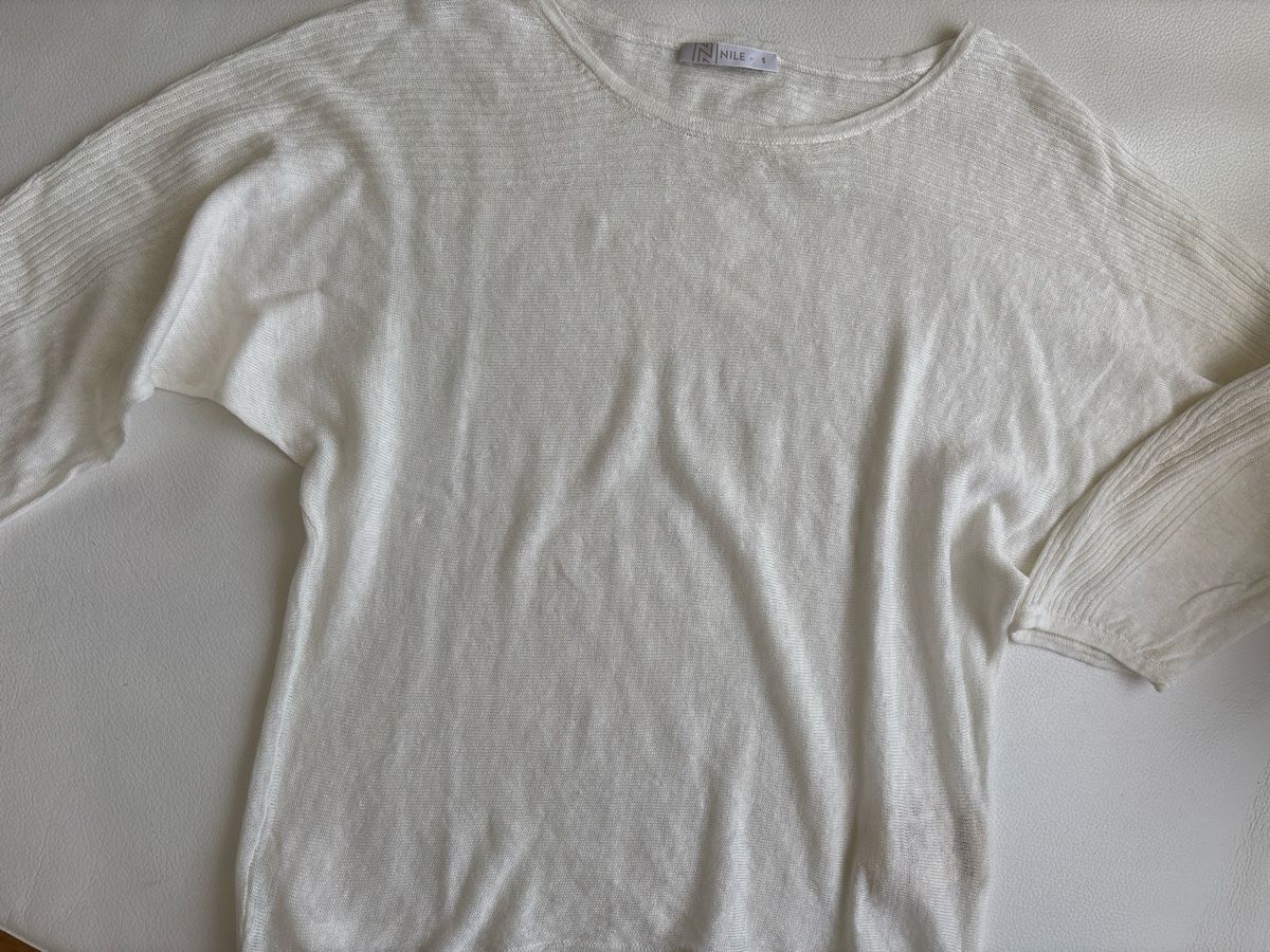 Nile Maglioni & Felpe: NILE Leinen Sommer Pullover Gr. S – Usato da Nebikon venduto da Draga25 5