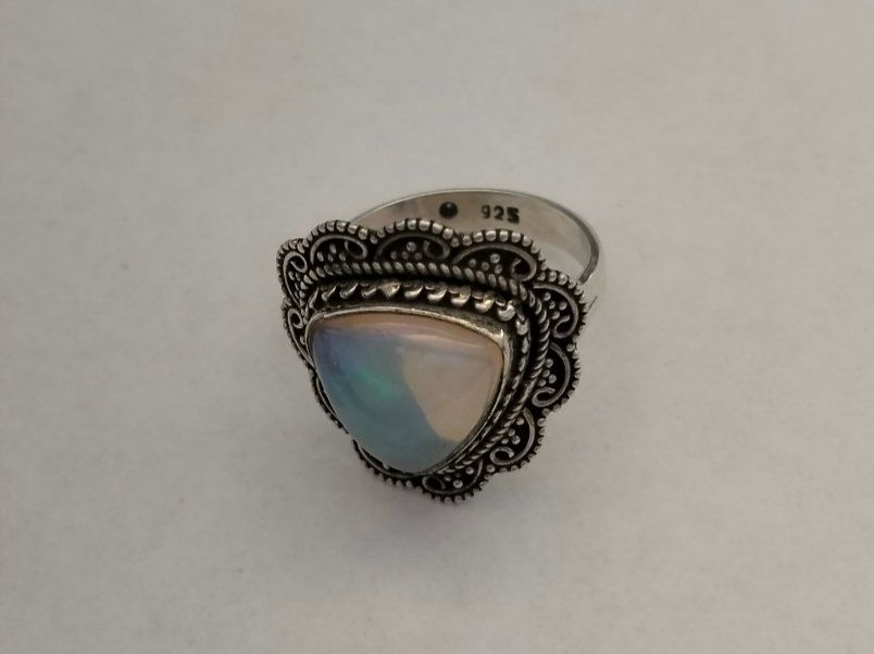 Ringe: Opal Ring 925 Silber – Gebraucht aus Ittigen von amstraad
