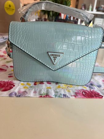 Guess mini Bag in blue Ice Neuwertig