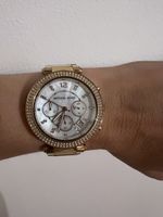 Michael Kors Watch Gold Chronograph Women's Used