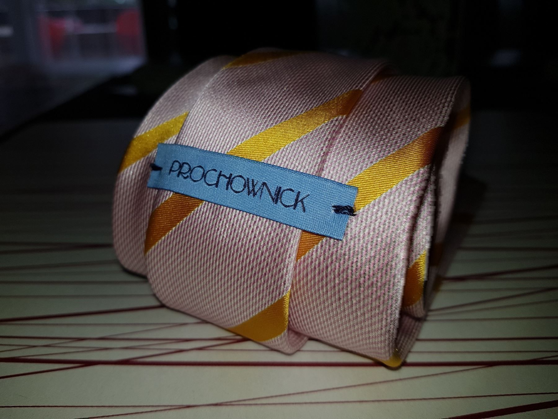 Cravatte: PROCHOWNICK cravate en soie / Seiden Krawatte – Usato da Cossonay-ville venduto da Super-Price-Quality 8