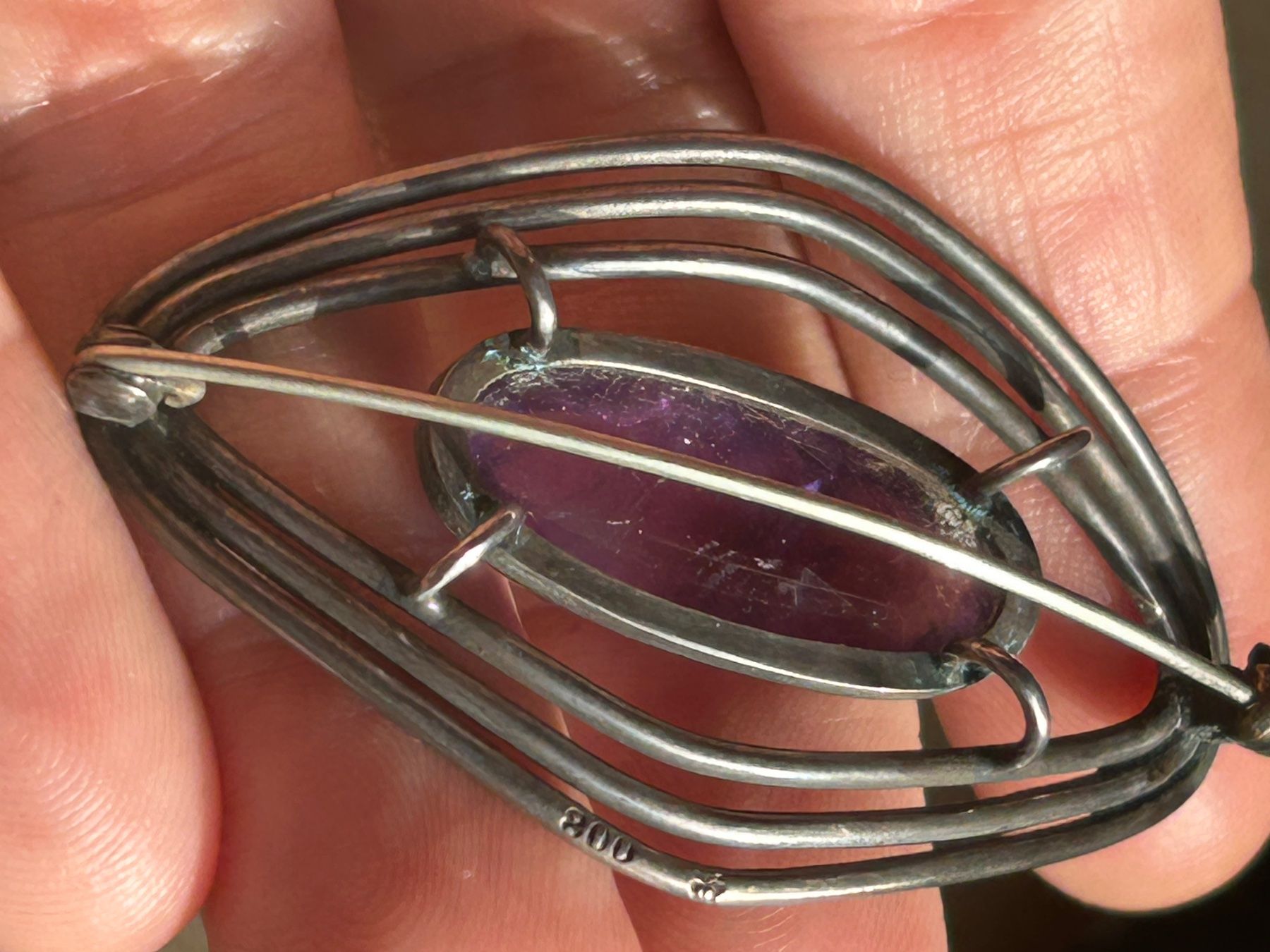 Broches & Aiguilles: Brosche Amethyst – D'occasion à Laufen par Bellebellezza 5