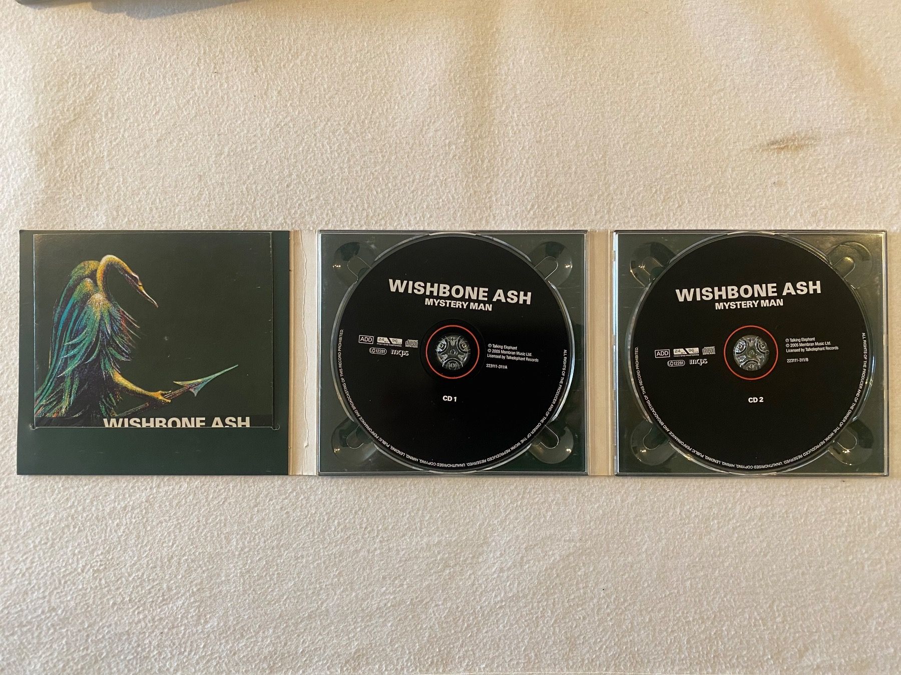 CD: Wishbone Ash - Mystery Man (2 CD Set) – Usato da Duggingen venduto da Kisha010 2