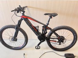 E-Bike Bulls SIX50 EVO FS 27.5 Zoll 650 Kh Akku