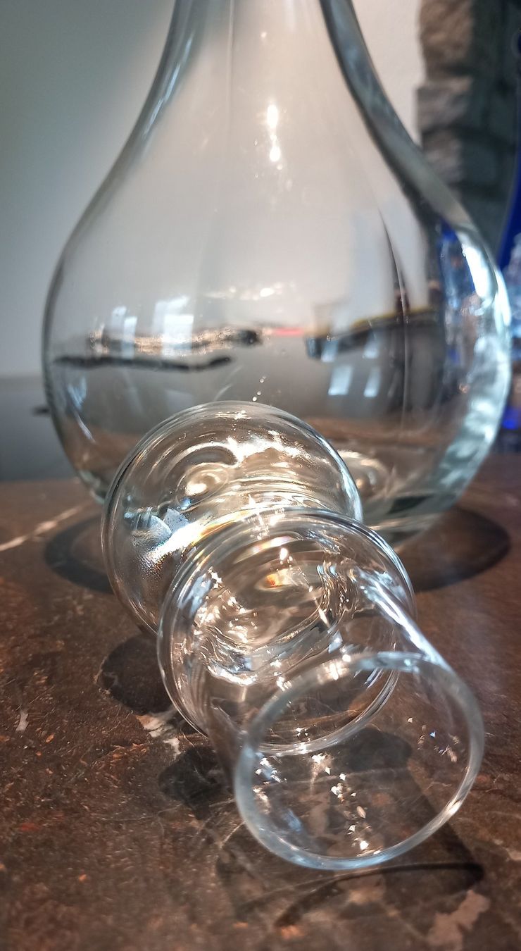 Caraffe: Glaskaraffe / Dekantierkaraffe – Usato da Lindau venduto da san_kg2j 2
