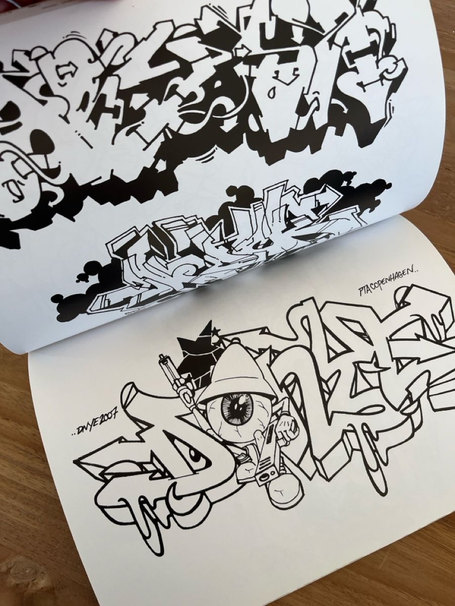 Libri: Graffiti Coloring Book - Graffiti Malbuch – Usato da Biel-Benken BL venduto da vomfluss 2