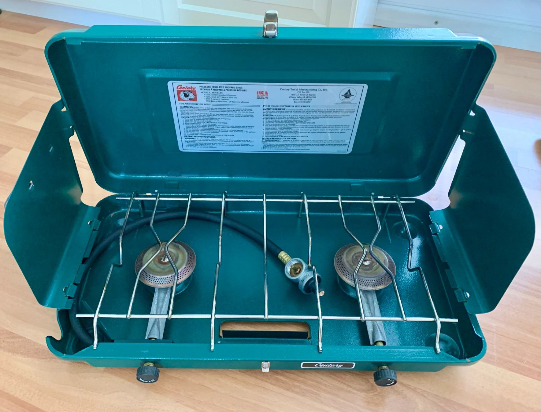 Elettrodomestici da cucina: Amerikanischer Propangas Camping Herd – Usato da Gebenstorf venduto da birken 2