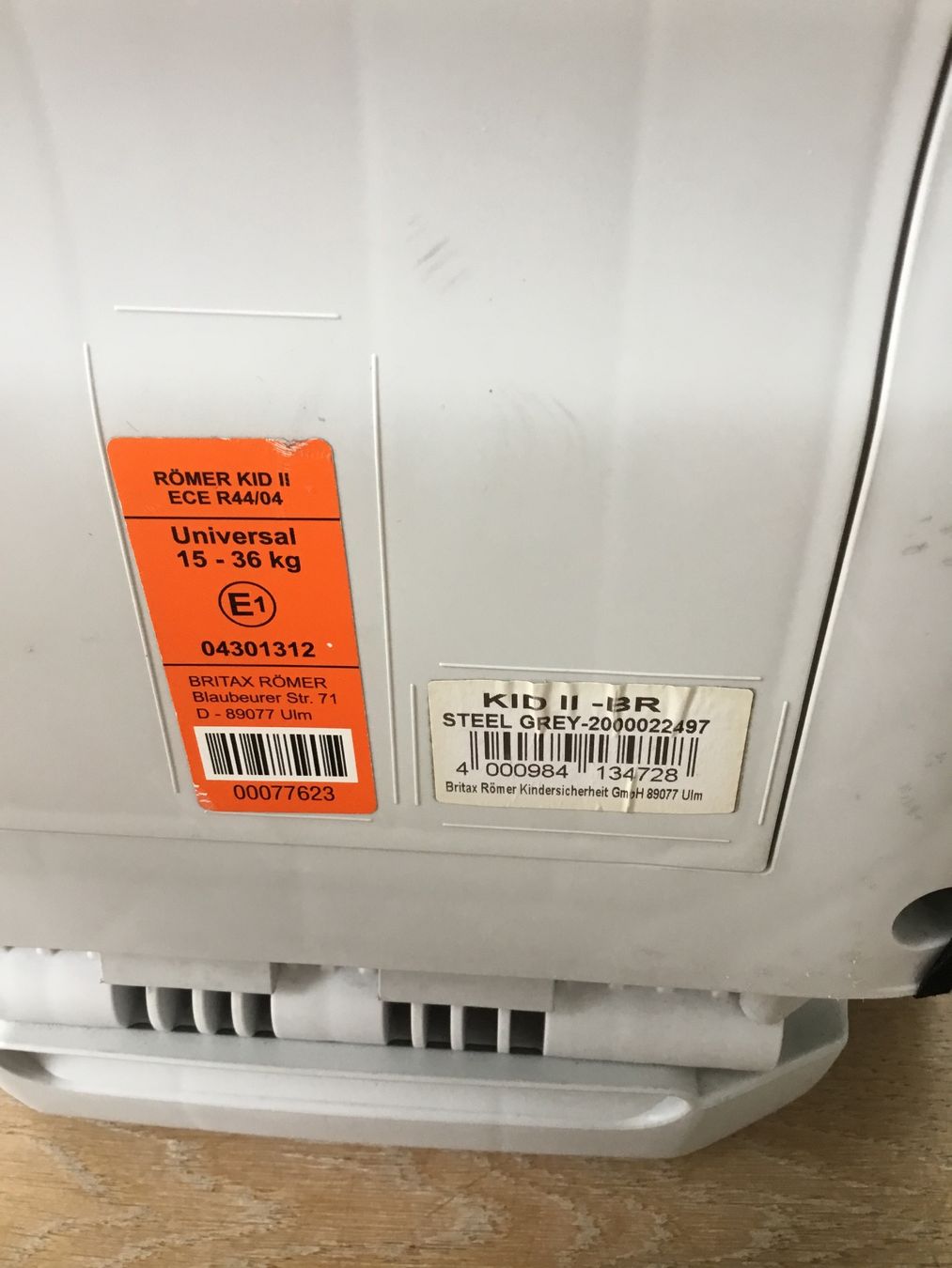 Britax Römer Seggiolini per auto: Autositz Römer Britax – Usato da Belp venduto da Andy330 4