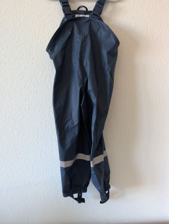 Kinder Playshoes Regenhose Matschhose Gr. 104 Dunkelblau
