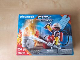 Playmobil City Action 70291, Feuerwehrmann, wie neu, OVP
