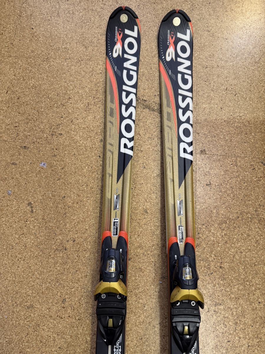 Rossignol Sci: Rossignol 9X Oversize Ti 181 cm inkl. Bindung – Usato da Gurmels venduto da SwissShop21 1