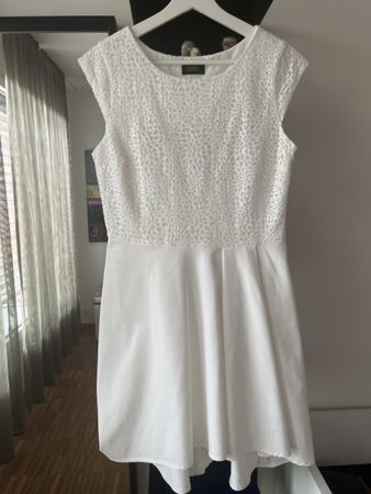 Vestito bianco LIU JO pizzo taglia 46 nuovo