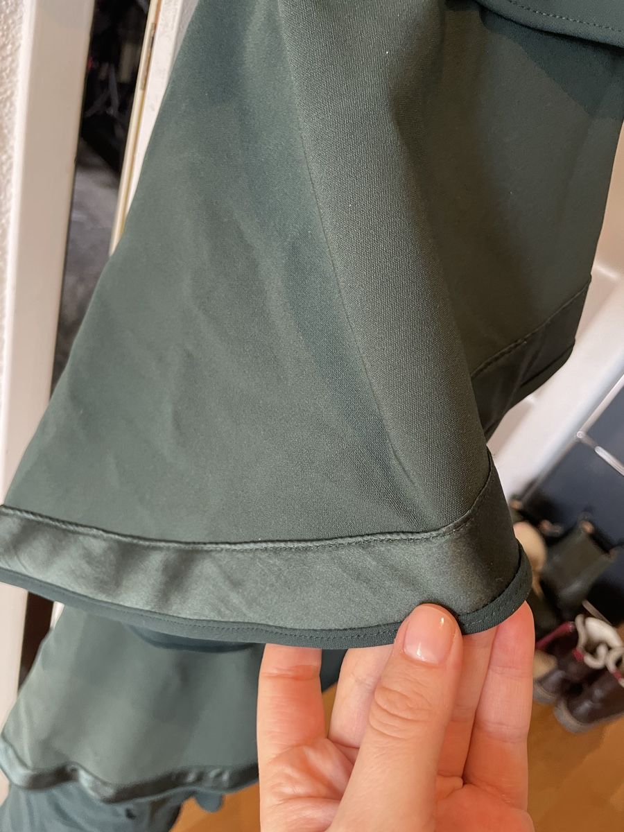 Vestiti: Badgley Mischka Abendkleid Dunkelgrün – Usato da Zürich venduto da Jtlb 4