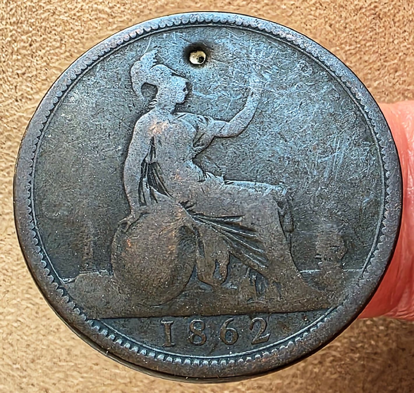 Alle Münzen: GROSSBRITANNIEN 1 PENNY 1862 – Gebraucht aus winterthur von CoinPassion 1